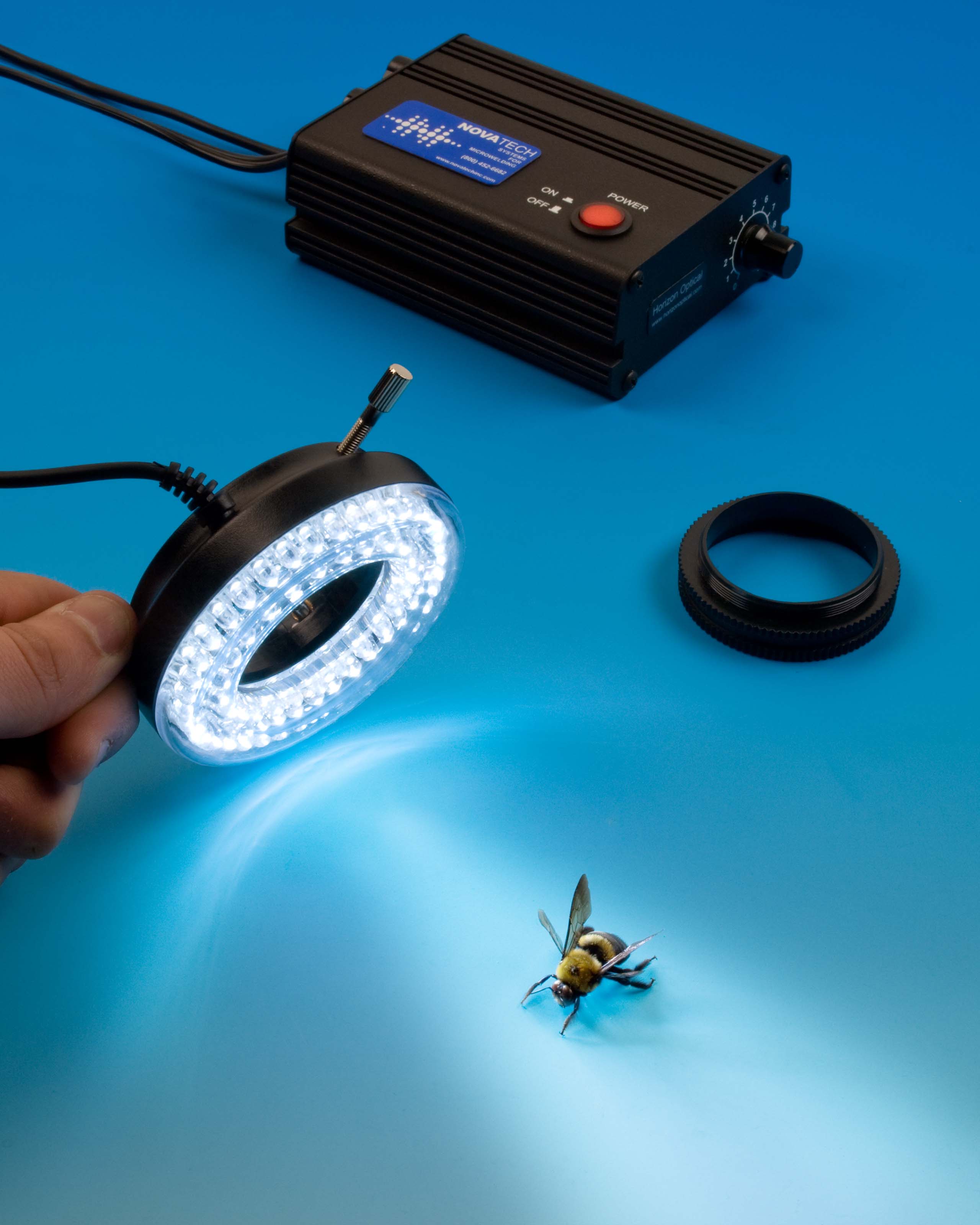 LED Ring Light for Microwelding Microscopes